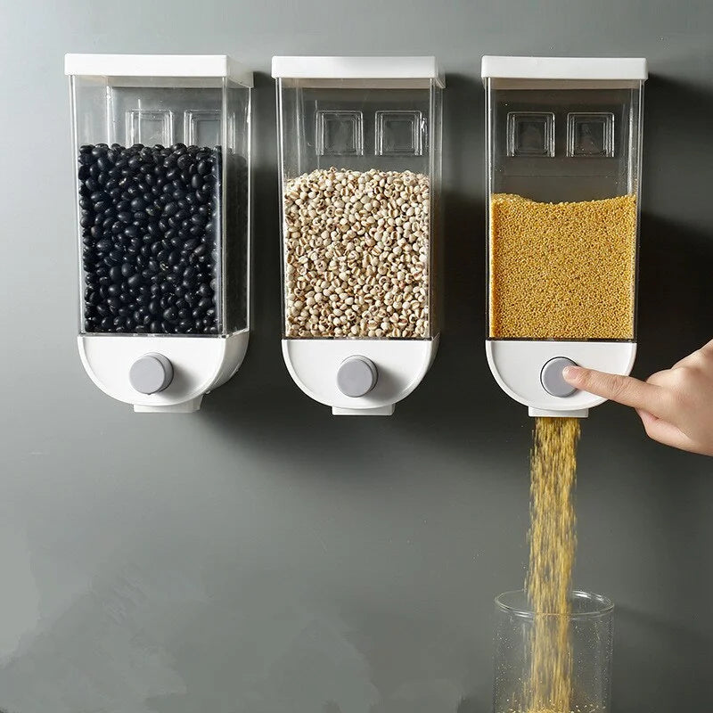 Wall Mounted Food Storage Dispenser