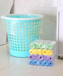 120 pcs 4 Rolls Disposable Garbage Bags