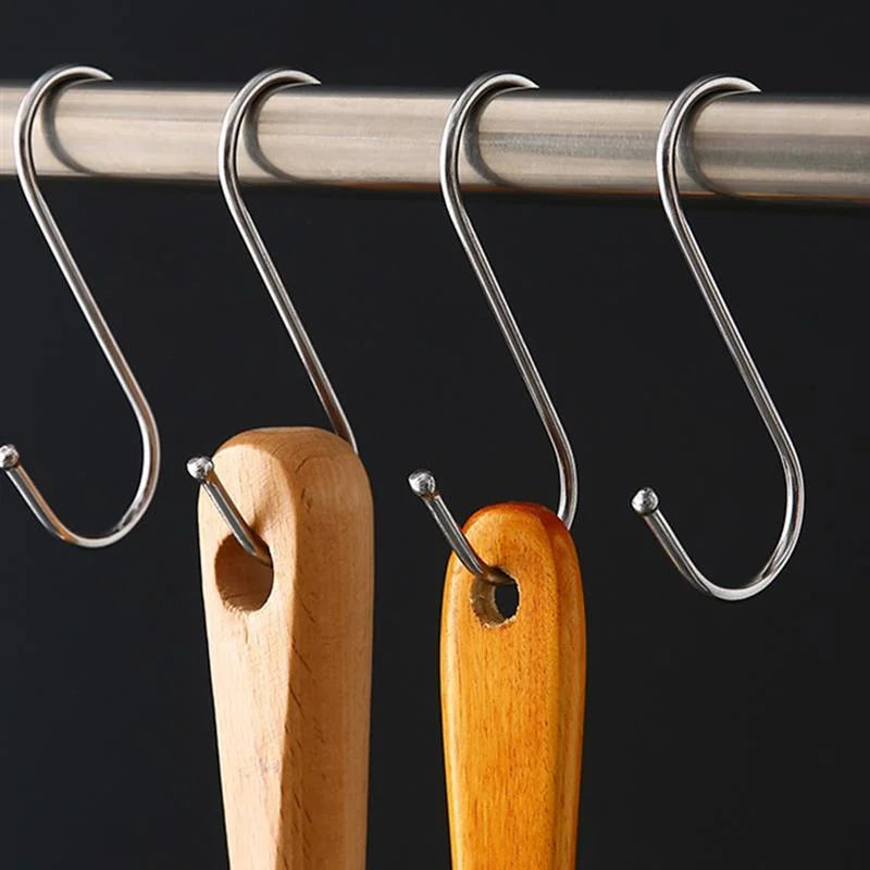 Stainless Steel S Hanger Hook (Set Of 5)