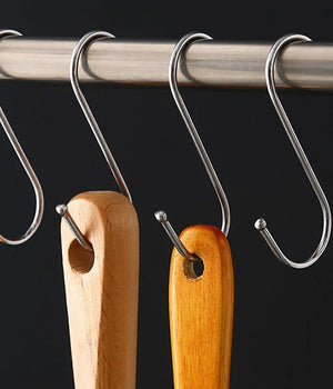 Stainless Steel S Hanger Hook (Set Of 5)