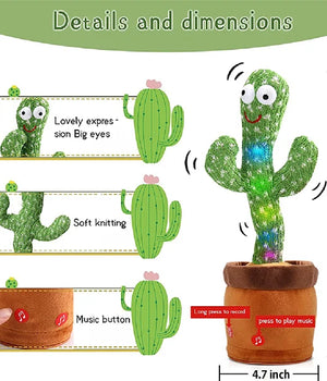 Dancing Talking Cactus Toy