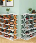 5 Layer Stackable Shoe Rack Organizer