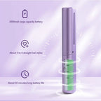 Portable Mini Electric Hair Straightener Comb