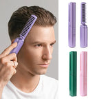 Portable Mini Electric Hair Straightener Comb