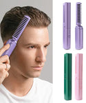 Portable Mini Electric Hair Straightener Comb