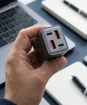 100W Super Fast Multi-Port Charging Adapter With Cable