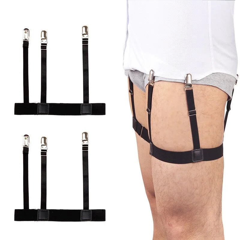 Shirt Anti-Wrinkle Non-Slip Garters (1 Pair)