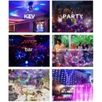 Rotating Colorful Party Bulb