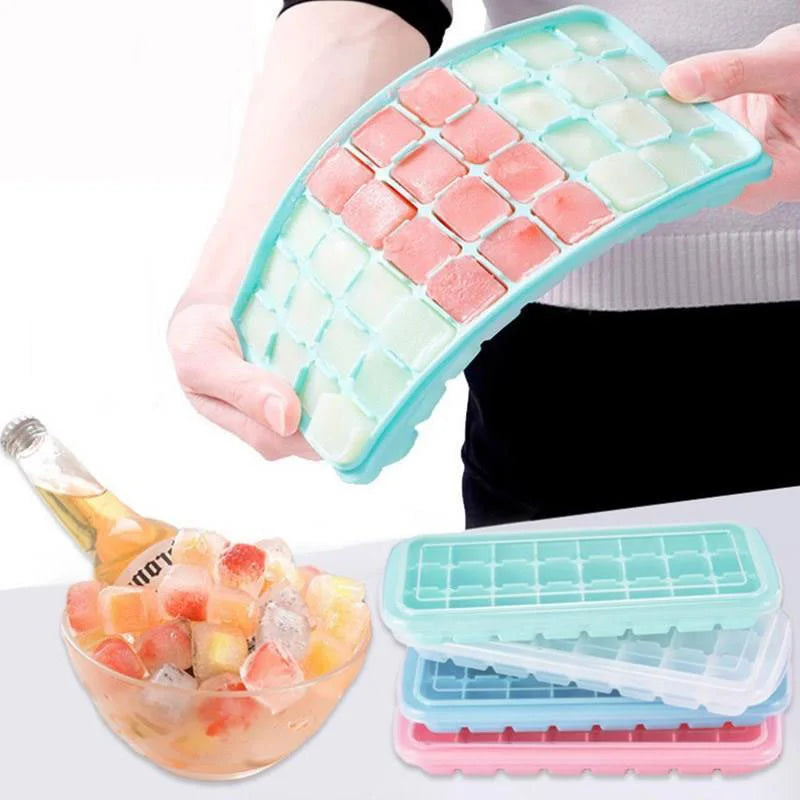 24 Grid High Quality Silicone Ice Tray