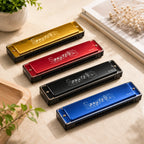 24 & 10 Holes Metal Harmonica Mouth Organ