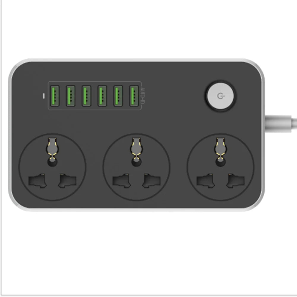 6 USB High Quality Charging Multiplug