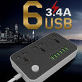 6 USB High Quality Charging Multiplug
