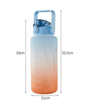 2L Large Capacity Outdoor Water Bottle