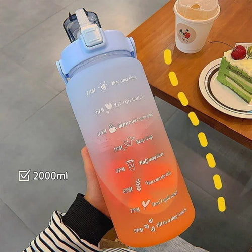 2L Large Capacity Outdoor Water Bottle