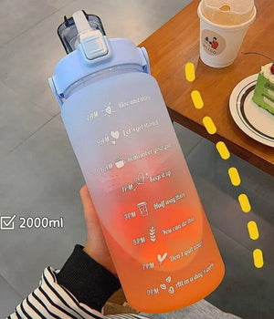 2L Large Capacity Outdoor Water Bottle