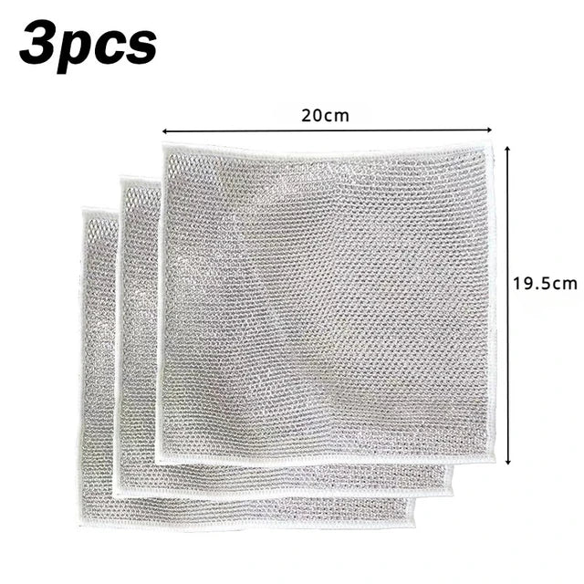 Multipurpose Non-Scratch Dishwashing Rags