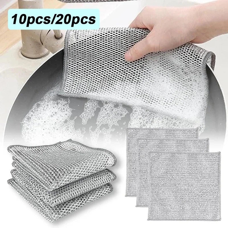 Multipurpose Non-Scratch Dishwashing Rags