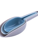 3pcs Multicolor Food Measuring Scoop