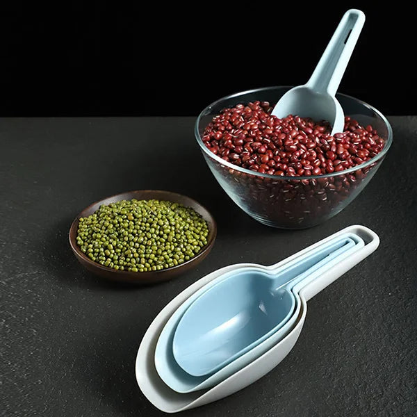 3pcs Multicolor Food Measuring Scoop