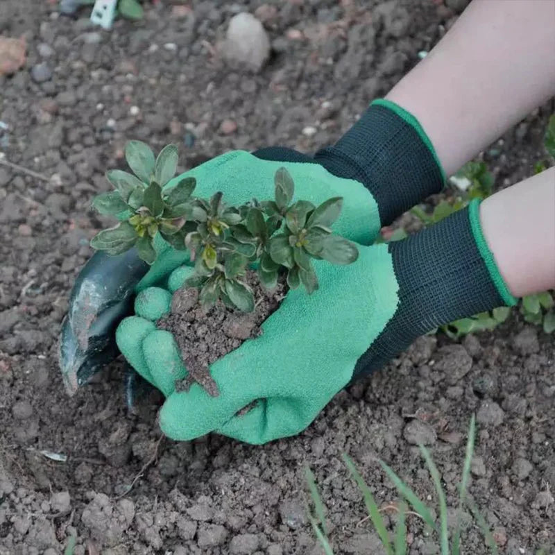 Garden Digging Gloves With Claws