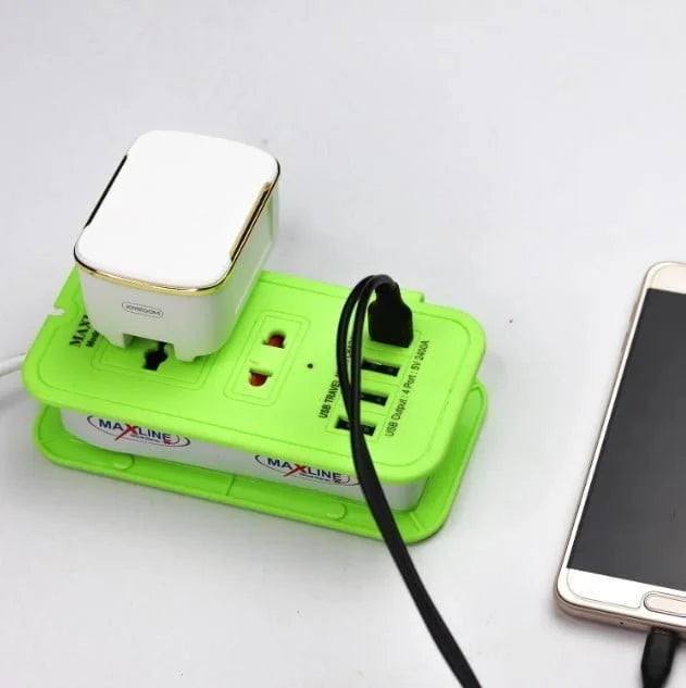 4 USB Port Fast Charging Multiplug