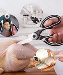 Multifunctional Stainless Steel Kitchen Scissors