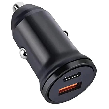 Car Charger (USB & C-Type Port)