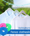 Portable Anti-Skid Clothes Drying Rope