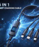 5-in-1 Smart Power 120W Fast Charging Cable