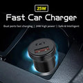 Car Charger (USB & C-Type Port)