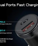 Car Charger (USB & C-Type Port)