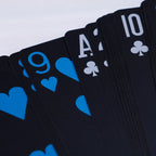 Waterproof Black Playing Card