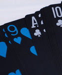 Waterproof Black Playing Card