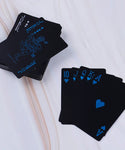 Waterproof Black Playing Card