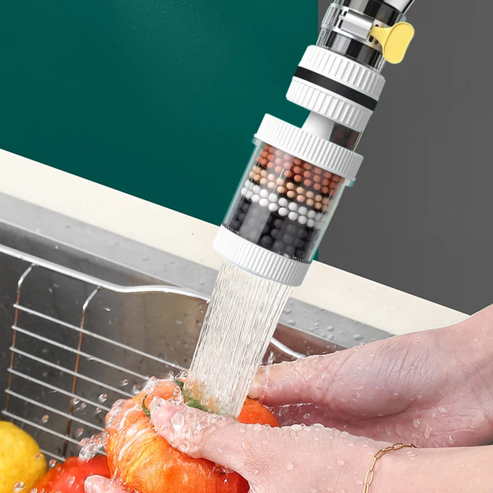 360 Degree Rotatable 6 Layers Water Filter Tap