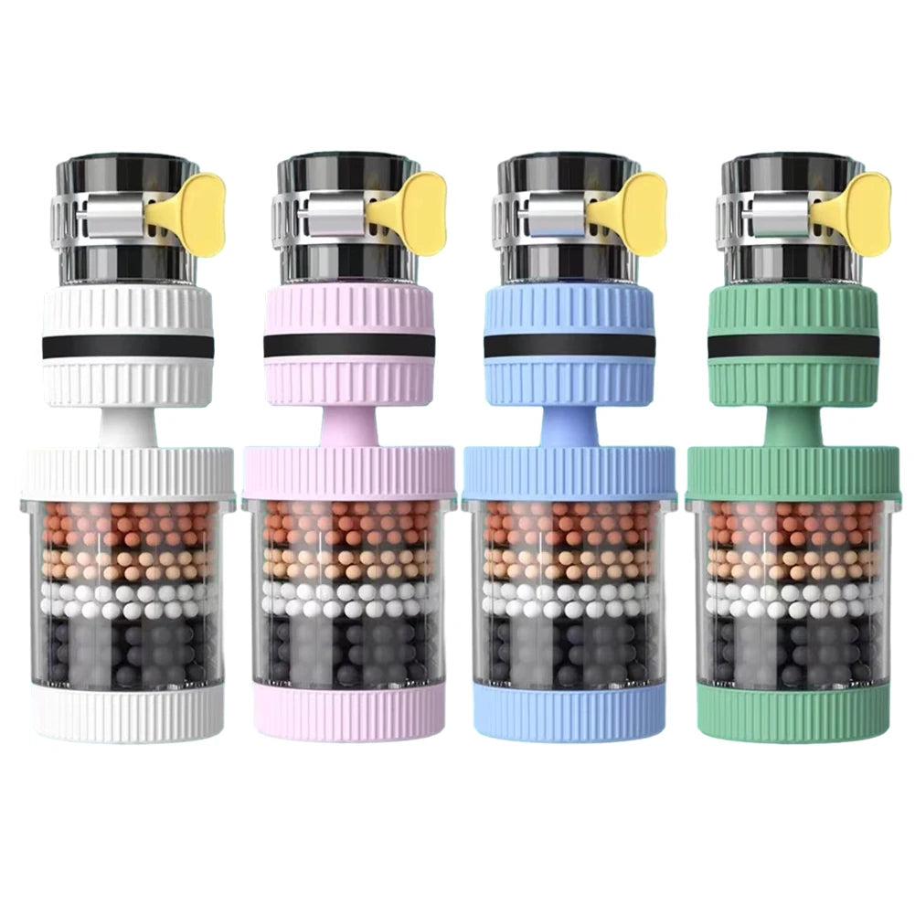 360 Degree Rotatable 6 Layers Water Filter Tap