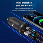Car Charger (USB & C-Type Port)