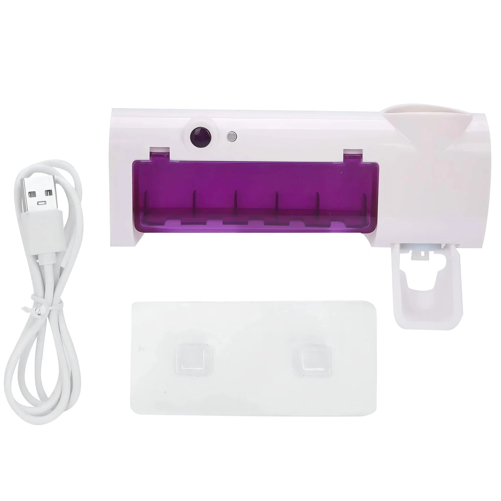 Multi-Function UVC Toothbrush Sterilizer Holder