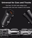 Car Charger (USB & C-Type Port)