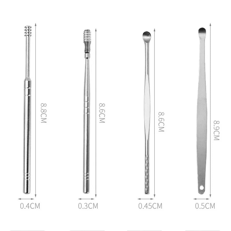 6 Pcs Ear Wax Cleaning Tools
