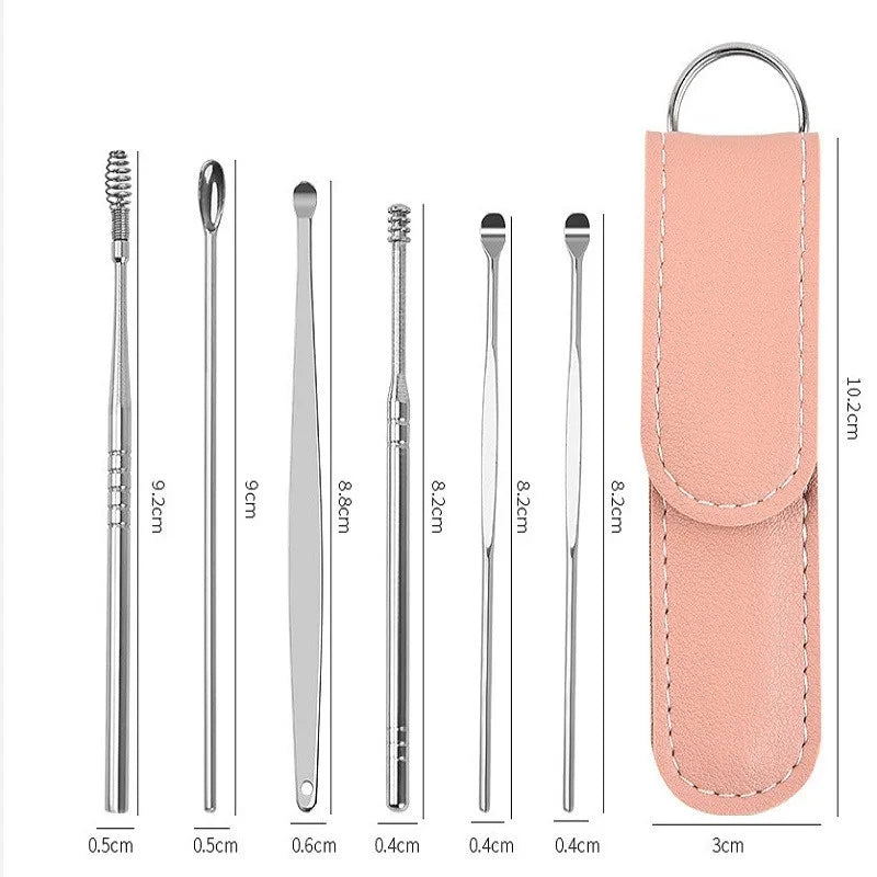 6 Pcs Ear Wax Cleaning Tools