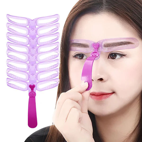 8 Style Eyebrow Shaper Set