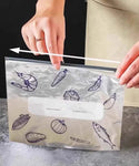 Re-Usable Food-Grade Aluminum Zipper Bag (10 Pcs)