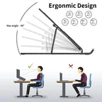 Foldable Aluminum Laptop Stand
