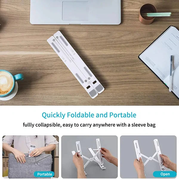 Foldable Aluminum Laptop Stand