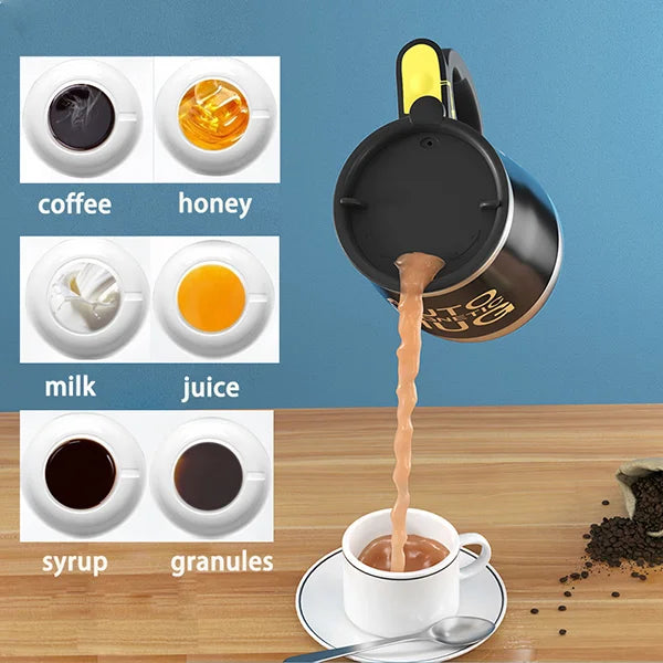 Auto Smart Magnetic Mixer Mug