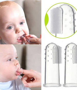 Finger Mini Toothbrush For Baby (2 Pcs)