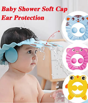 Soft Adjustable Shower Cap For Baby