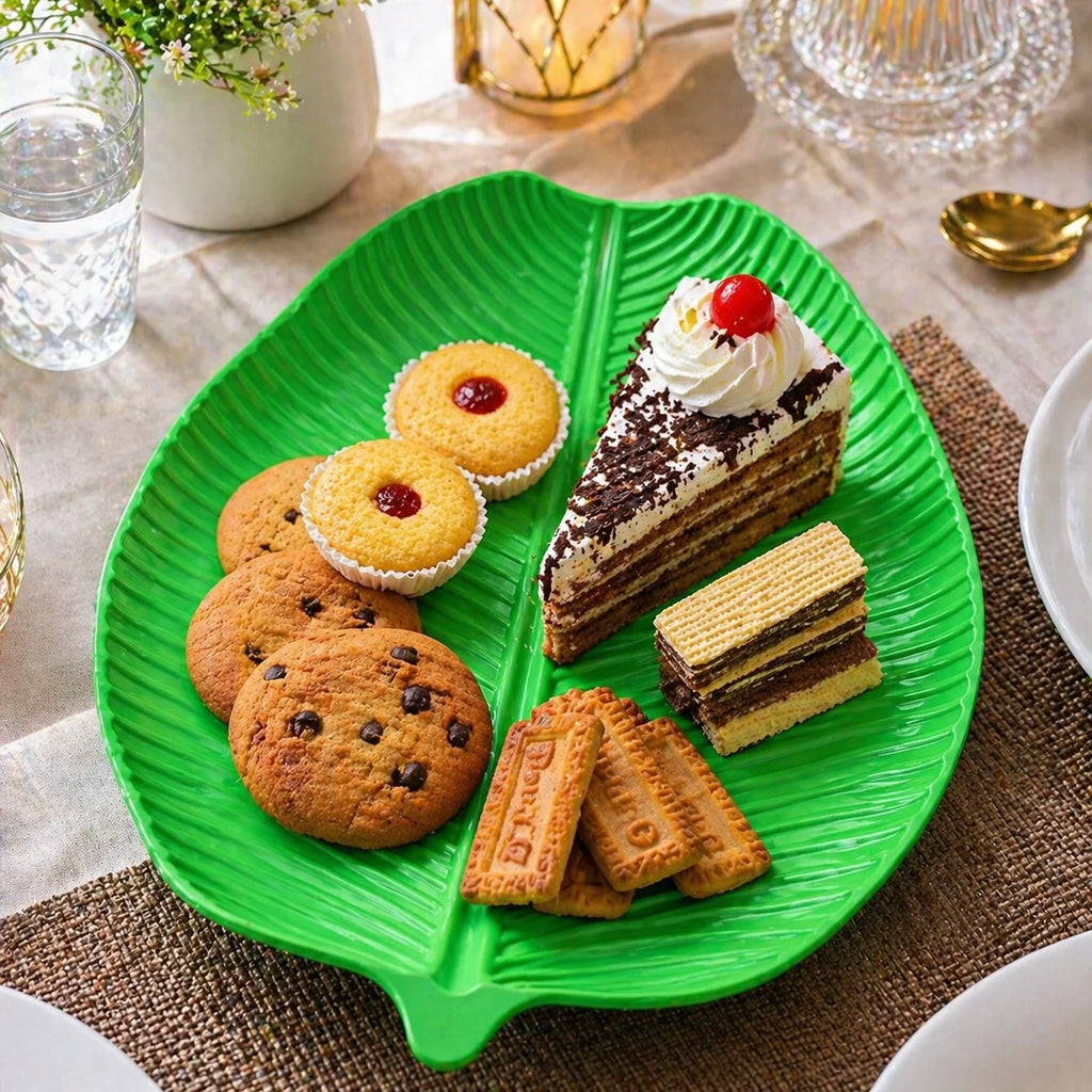 Cute Banana Leaf Dish Plate