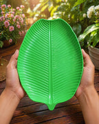 Cute Banana Leaf Dish Plate